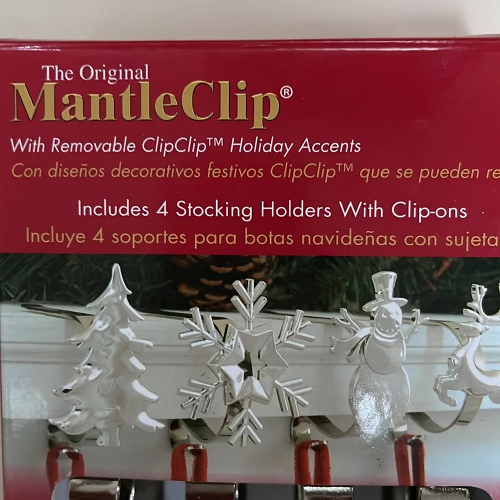 Mantel Clip / Stocking Holder